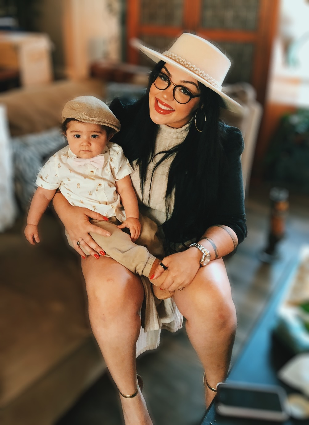 Gabrielle Wolphe with her child, the inspiration behind Rise From The Fire Foundation